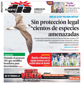 Cover of El Nuevo Dia