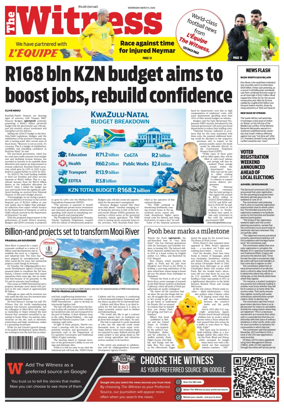 Cover of The Witness (South Africa)