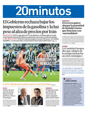 Cover of 20 Minutos Barcelona