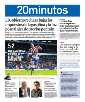 Cover of 20 Minutos Madrid