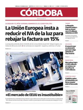 Cover of Diario Cordoba