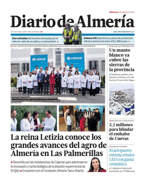 Cover of Diario de Almeria