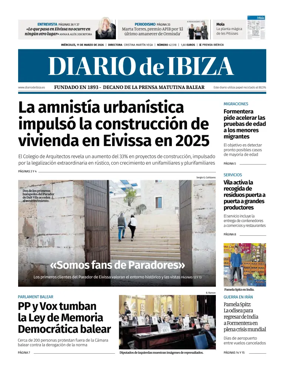 Cover of Diario de Ibiza