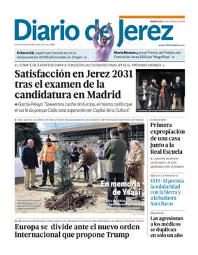 Cover of Diario de Jerez