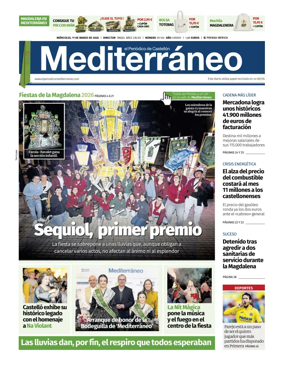 Cover of El Periodico Mediterraneo