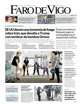 Cover of Faro de Vigo