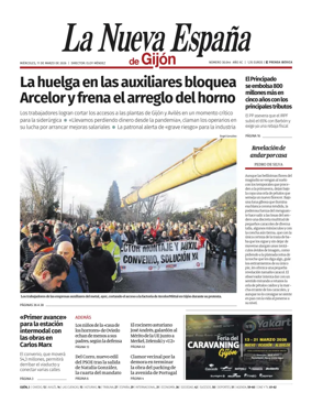 Cover of La Nueva Espana (Gijon)