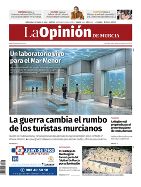 Cover of La Opinion de Murcia