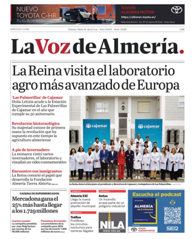 Cover of La Voz de Almeria