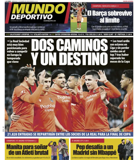 Cover of Mundo Deportivo (Gipuzkoa)