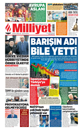 Cover of Milliyet