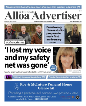 Cover of Alloa Advertiser