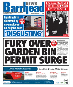 Cover of Barrhead News
