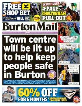 Cover of Burton Mail