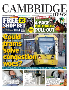 Cover of Cambridge News