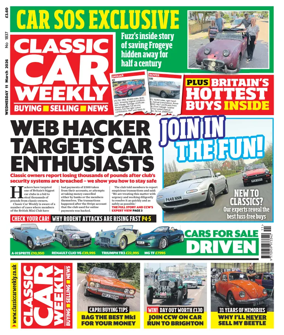 Cover of Classic Car Weekly (UK)
