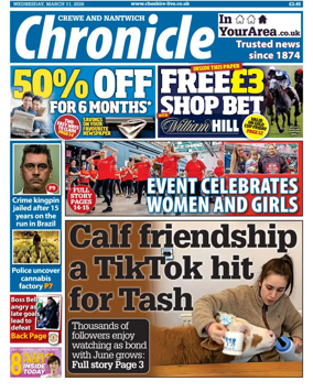 Cover of Crewe Chronicle