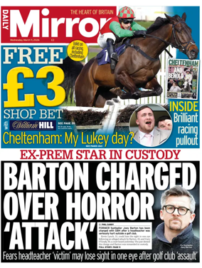 Cover of Daily Mirror