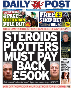 Cover of Daily Post (North Wales)