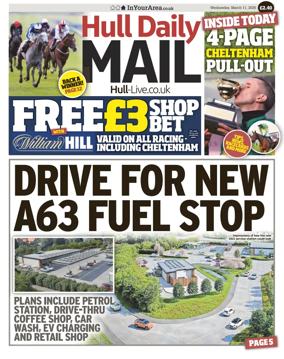 Cover of Hull Daily Mail
