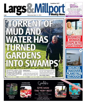 Cover of Largs & Millport Weekly News