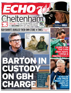 Cover of Liverpool Echo