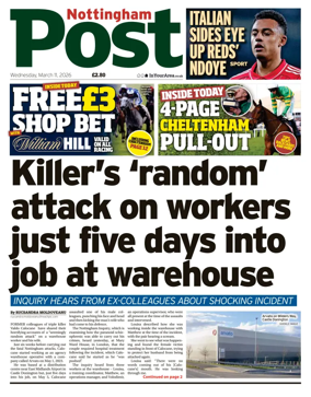 Cover of Nottingham Post