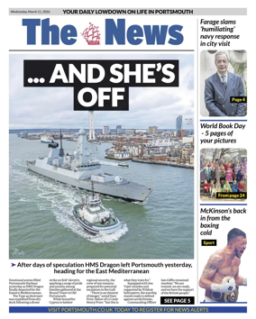 Cover of Portsmouth News