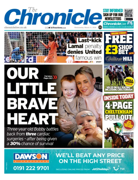 Cover of The Chronicle (South Tyneside and Durham)