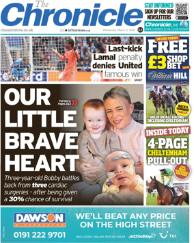 Cover of The Chronicle (UK)