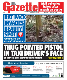 Cover of The Gazette (Scotland)