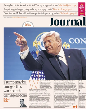 Cover of The Guardian e-paper Journal