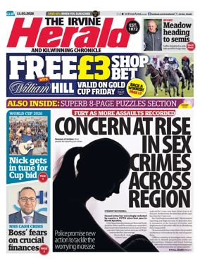 Cover of The Irvine Herald and Kilwinning Chronicle