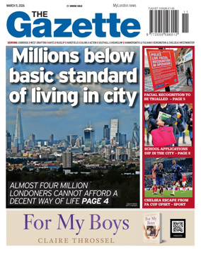 Cover of Uxbridge Gazette