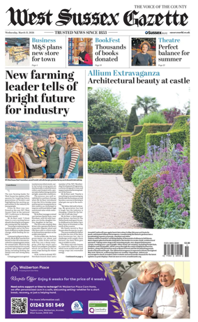 Cover of West Sussex Gazette
