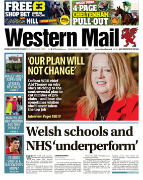 Cover of Western Mail