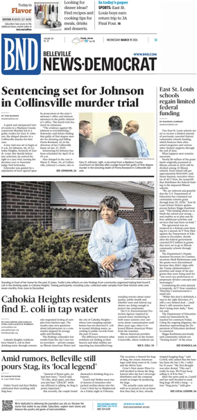 Cover of Belleville News-Democrat