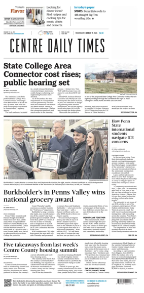 Cover of Centre Daily Times