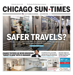 Cover of Chicago Sun-Times
