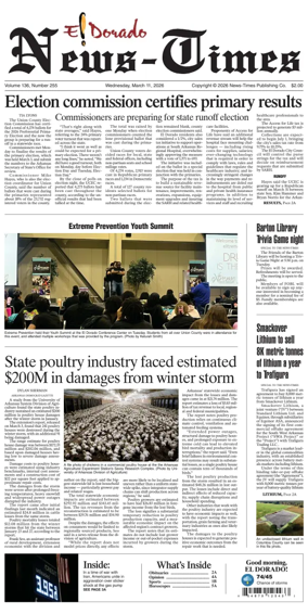 Cover of El Dorado News-Times (VCID - Camden News)