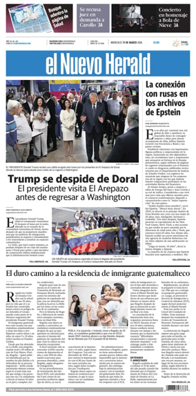 Cover of El Nuevo Herald