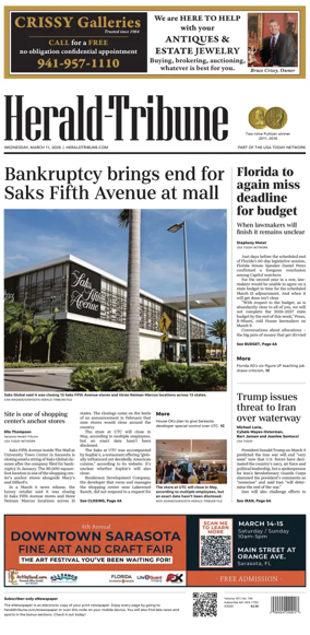 Cover of Herald-Tribune