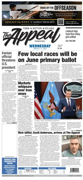 Cover of Marysville Appeal-Democrat