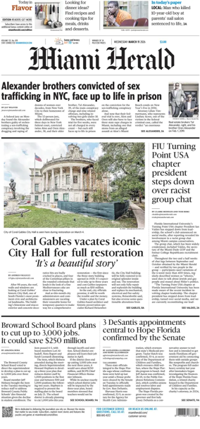 Cover of Miami Herald