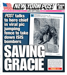 Cover of New York Post