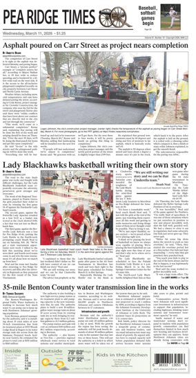 Cover of Pea Ridge Times