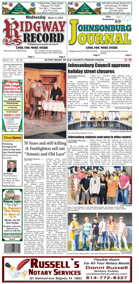 Cover of Ridgway Record