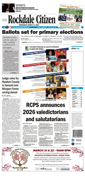 Cover of Rockdale Citiizen