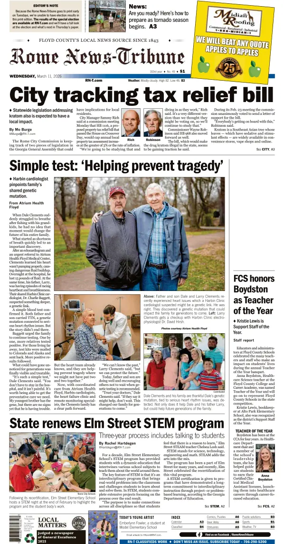 Cover of Rome News-Tribune