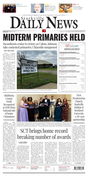 Cover of Starkville Daily News